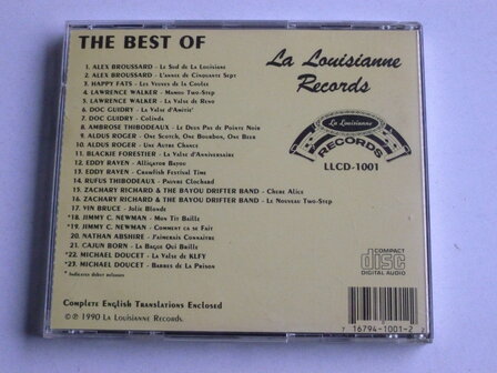 La Louisianne Records / Cajun Music The Best of