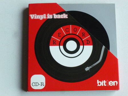 Vinyl is Back - but it&#039;s recordable (CD R)