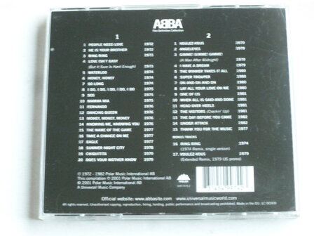 Abba - The Definitive Collection (2 CD)
