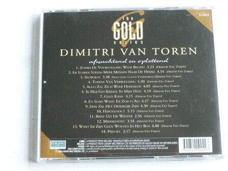 Dimitri van Toren - Afwachtend en Oplettend (The Gold Series)