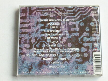 Vangelis - Greatest Hits (BMG)