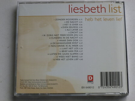 Liesbeth List - Heb het leven lief