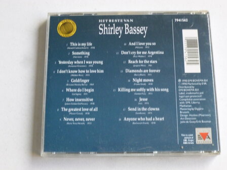 Shirley Bassey - Het beste van / Wereldsterren