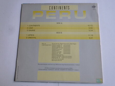 Peru - Continents (LP)