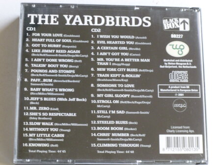 The Yardbirds - For your Love (2 CD)