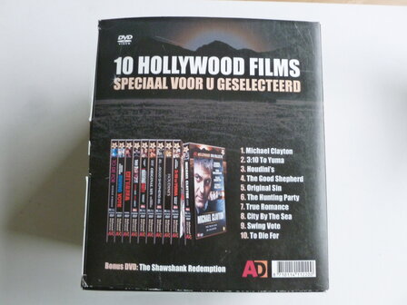 10 Hollywood Films (AD) 10 DVD