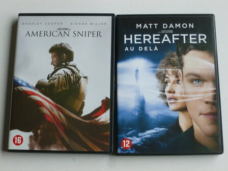 Clint Eastwood - american sniper, edgar, hereafter, invictus, gran torino  (5 DVD)