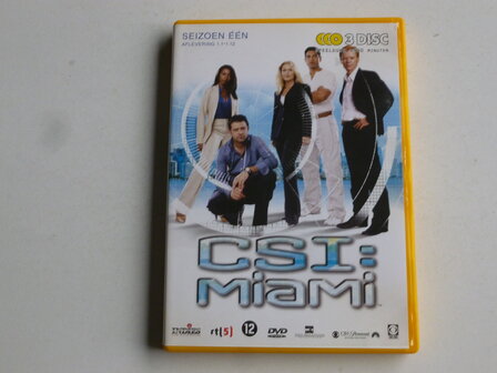 CSI: Miami - Seizoen 1 (3 DVD)