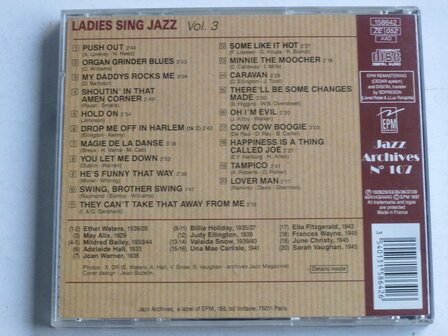 Ladies sing Jazz vol.3 / Jazz Archives