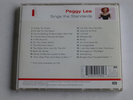 Peggy Lee - Sings the Standards