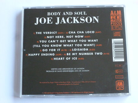 Joe Jackson - Body and Soul
