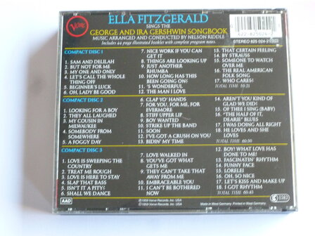 Ella Fitzgerald - sings the George and Ira Gershwin Songbook (3 CD)