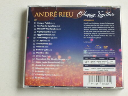 Andre Rieu - Happy Together ( Edluxe Edition CD + DVD)