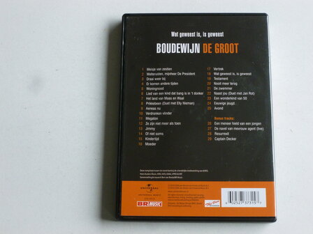 Boudewijn de Groot - Wat geweest is, is geweest (DVD)