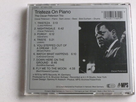 Oscar Peterson Trio - Tristeza on Piano