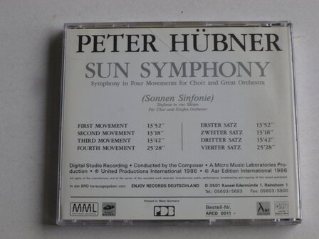 Peter H&uuml;bner - Sun Symphony