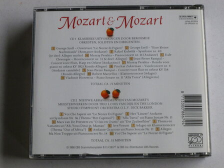 Mozart &amp; Mozart - Louis van Dijk, Dick Bakker (2 CD)