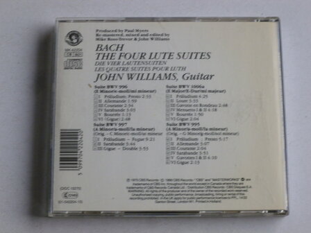 Bach - The Four Lute Suites / John Williams