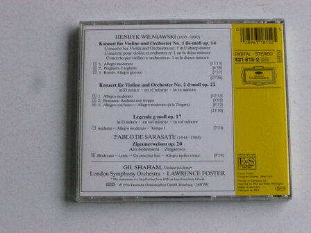 Wieniawski - Violin Concertos 1 &amp; 2 / Gil Shaman