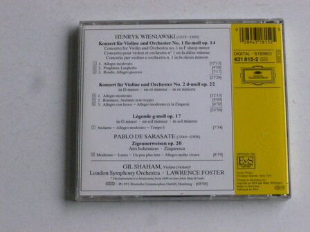 Wieniawski - Violin Concertos 1 &amp; 2 / Gil Shaman