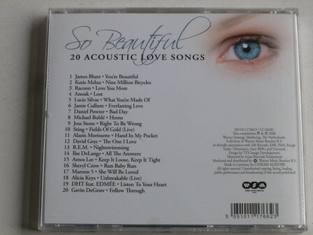 So Beautiful - 20 Acoustic Love Songs