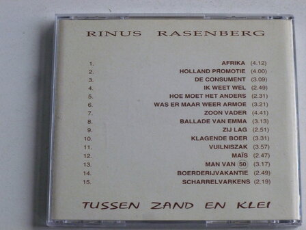 Rinus Rasenberg - Tussen Zand en Klei