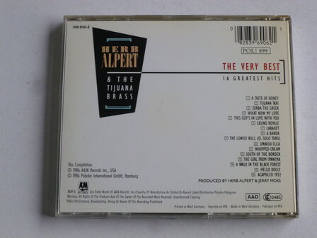 Herb Alpert - The very best of / 16 Greatest Hits