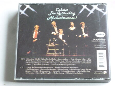 Cabaret Don Quishocking - Afscheidstoernee 1 (2 CD)