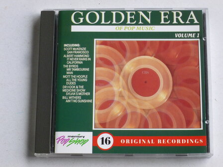 Golden Era of Pop Music volume 1