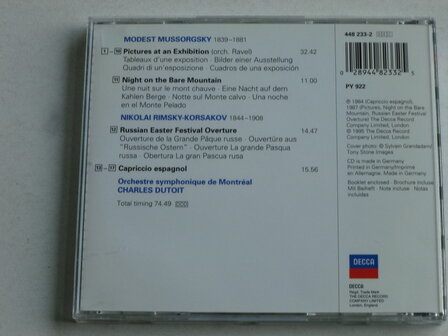 Mussorgsky - Pictures at an Exhibition /  Dutoit
