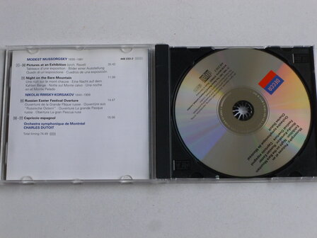 Mussorgsky - Pictures at an Exhibition /  Dutoit
