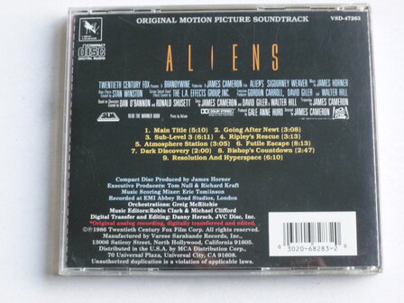 Aliens - Soundtrack / James Horner