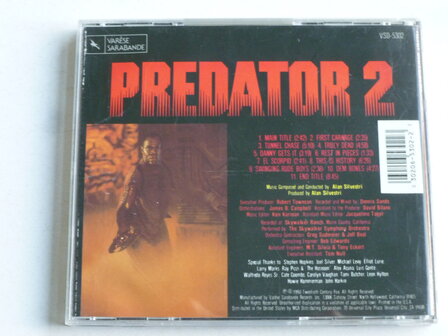 Predator 2 - Soundtrack / Alan Silvestri