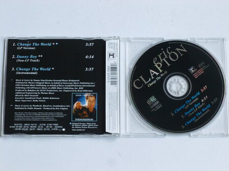 Eric Clapton - Change the world ( CD Single)