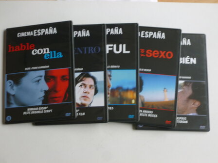 Cinema Espana - Biutiful, Mar Adentro, Hable con ella, lucia y el sexo, yo tambien (5 DVD)