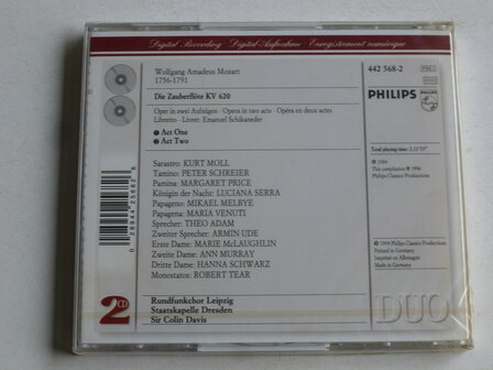 Mozart - The Magic Flute / Sir Colin Davis (2 CD) Nieuw