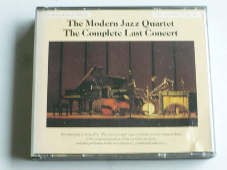 The Modern Jazz Quartet - The Complete Last Concert (2 CD)