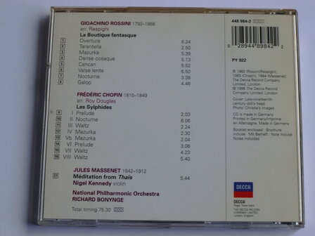 Rossini - La Boutique Fantasque, Chopin - Les Sylphides / Nigel Kennedy, R. Bonynge