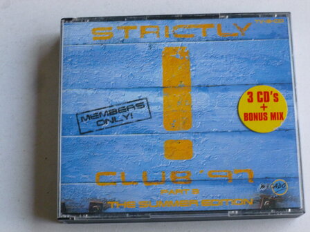 Strictly Club &#039;97 part 3 / The summer edition (3 CD)