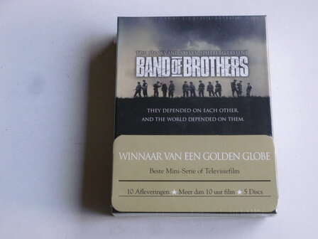 Band of Brothers - Steven Spielberg, Tom Hanks (5 DVD) Nieuw