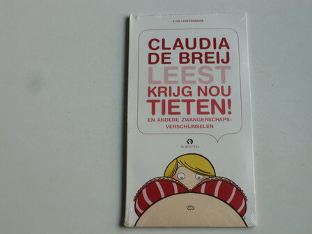 Claudia De Breij Leest Krijg Nou Tieten! (4 CD Luisterboek) Nieuw