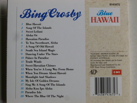 Bing Crosby - Blue Hawaii