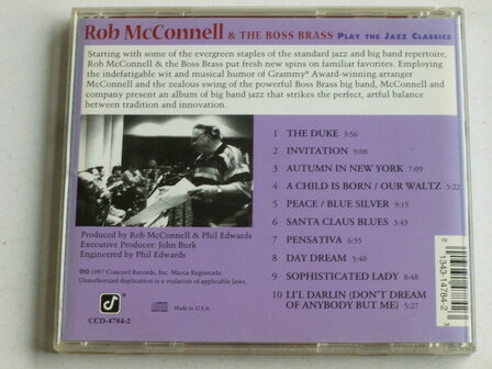 Rob McConnell &amp; The Boss Brass - Play the Jazz Classics