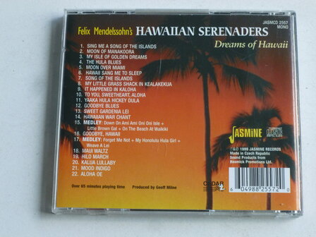 Felix Menderlssohn&#039;s Hawaiian Serenaders - Dreams of Hawaii