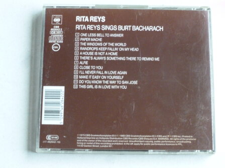 Rita Reys Sings Burt Bacharach