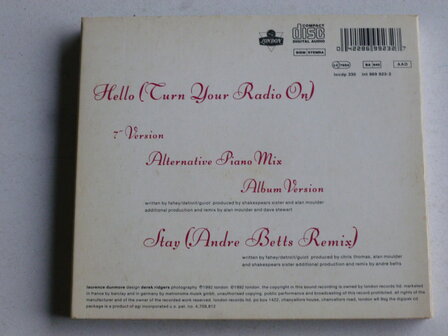 Shakespears Sister - Hello (CD Single)