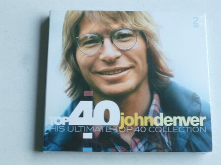 John Denver - Top 40 / His Ultimate Top 40 Collection (2 CD) Nieuw