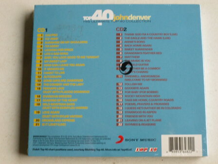 John Denver - Top 40 / His Ultimate Top 40 Collection (2 CD) Nieuw