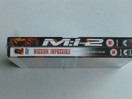 Mission ; Impossible 1 and 2 (3 DVD) Nieuw