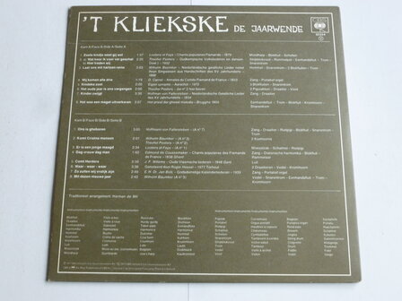 &#039;t  Kliekske - De Jaarwende (LP)